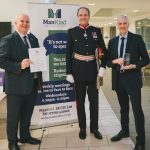 Ian and Paul from Mankind with the Lord-Lieutenant of East Sussex